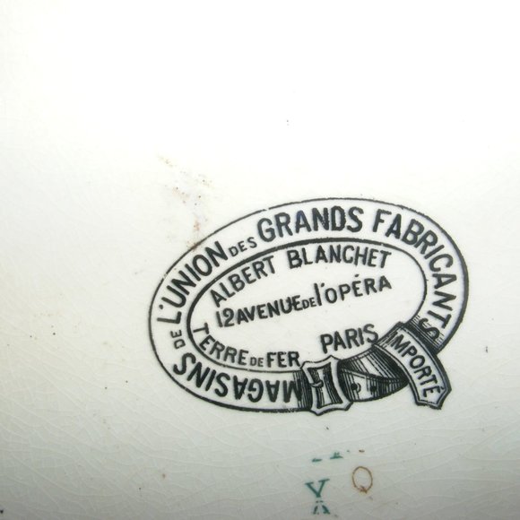 Notre Dame Church Paris France French Albert Blanchet Decor Plate - Picture 12 of 15